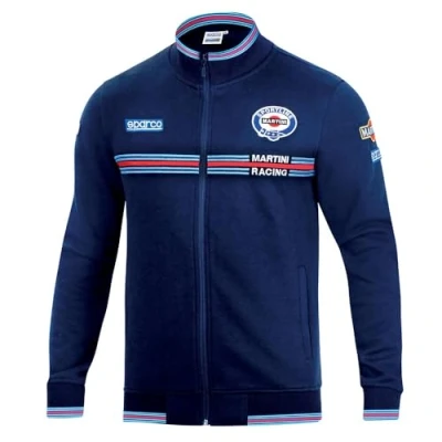 Abbildung von Sparco Unisex Martini Racing Sweatshirt, bunt, XX Large, Marineblau