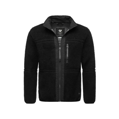 Abbildung von Ragwear Noory Fleecejacke, Herren, Größe: Medium, Black