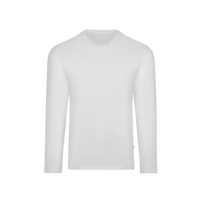 Abbildung von Trigema Herren 636501 Langarmshirt, Weiß M EU