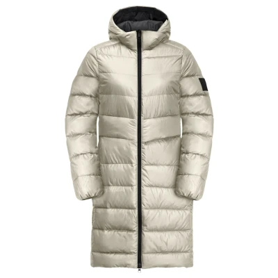 Abbildung von Jack Wolfskin Lenauplatz Daunenmantel, Damen, Größe: Medium, Seal