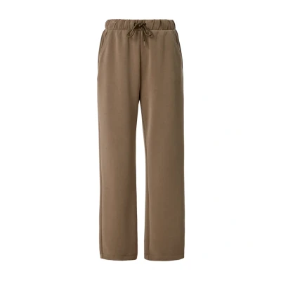 Abbildung von s.Oliver LOOSE: AUS Modalmix Stoffhose, Damen, Größe: Medium, Dusty olive