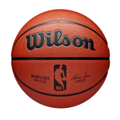 Abbildung von Wilson Basketball NBA AUTHENTIC SERIES, Indoor/Outdoor, Mischleder, Größe: 7, Braun