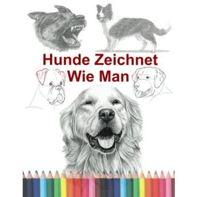 Abbildung von Wie man hunde zeichnet: Lerne tolle Figuren zu Zeichnen Das fantastische buch zum lernen für Kinder, Jugendliche und Erwachsene