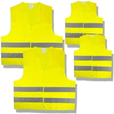 Abbildung von CARTREND 50252 Warnweste gelb XL (x2), S (x2)