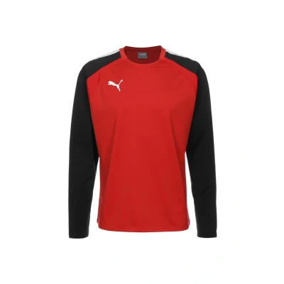Abbildung von Puma Teamliga Trainings Sweatshirt, Herren, Größe: XXL, red/puma black