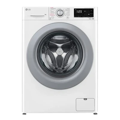 Abbildung von LG Electronics F4WV3294 Waschmaschine 9 kg Triple A Steam Wäsche nachlegen Weiss