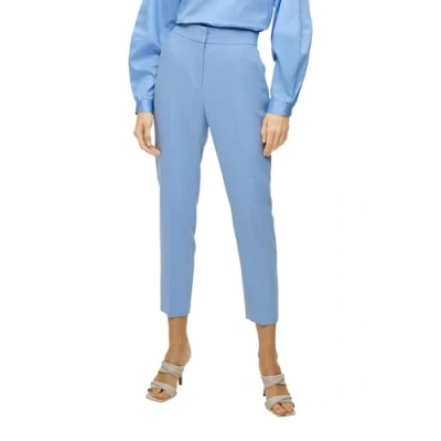 Abbildung von s.Oliver Black Label Business IN ANKLELÄNGE Chino, Damen, Größe: 48, Himmelblau