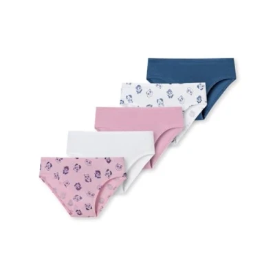 Abbildung von Schiesser 5PACK Slip für Kinder, Größe: 92, Dunkelblau weiss rosa