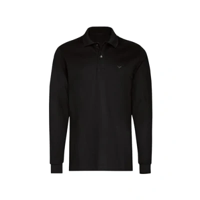 Abbildung von TRIGEMA Herren 627651 Polohemd, Schwarz, L EU