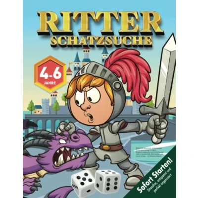 Abbildung von Ritterliche Abenteuer Schnitzeljagd Kindergeburtstag 4 6 Jahre: Begleite Ludwig auf eine Schatzsuche voller Freundschaft, Ritterschule und einem Schatz mit Ritterarmband! (Bravo Schatzsuche)