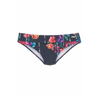 Abbildung von Sunseeker Bikinihose marinebedruckt, Damen, Größe: 40, Marine/bedruckt