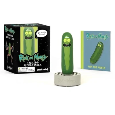 Abbildung von Rick and Morty: Talking Pickle Rick: Deluxe Mega Kit (RP Minis)