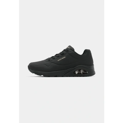 Abbildung von Skechers Wide Fit UNO Sneaker low, Damen, Größe: 40, Black Schuhe