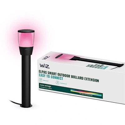 Abbildung von WiZ Tunable White and Color LED Außenleuchte Elpas, dimmbar, warm bis kaltweiß, 16 Mio. Farben, smarte Steuerung per App/Stimme über WLAN, Erweiterung