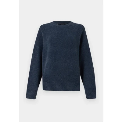 Abbildung von Vero Moda Vmboom O NECK Pullover Strickpullover, Damen, Größe: XS, Navy blazer