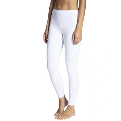 Abbildung von Calida Natural Comfort Leggings Strümpfe, Damen, Größe: 40/42, White