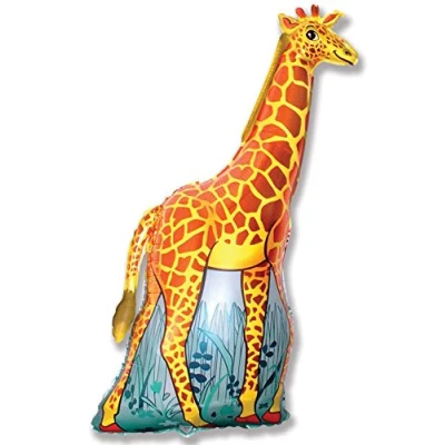 Abbildung von Ballonim® Giraffe ca. 80cm Luftballons Folienballon Party DekorationGeburtstag
