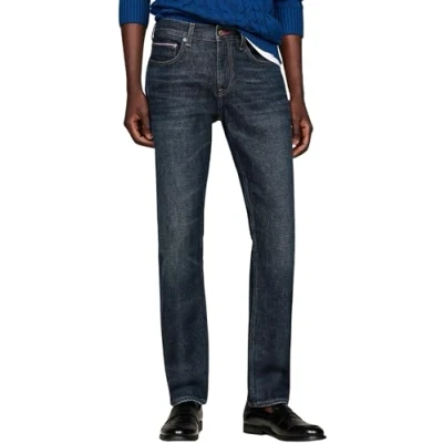 Abbildung von Tommy Hilfiger Jeans Straight Leg, Herren, Größe: 34x32, Crest indigo