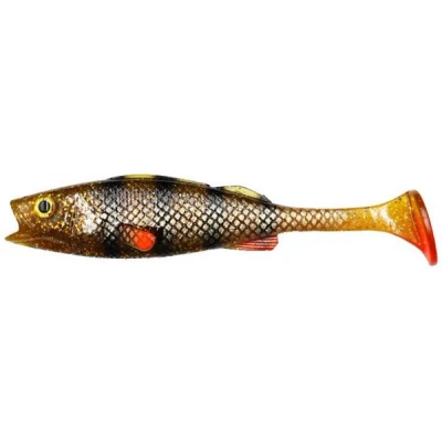 Abbildung von LMAB Köfi Perch Shad 23cm Motoroil (1 Stk.) Gummifisch