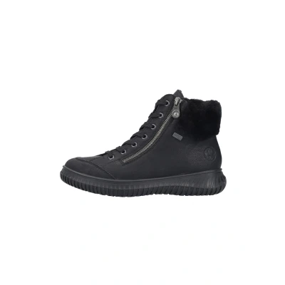 Abbildung von Rieker Damen Schnürstiefel in schwarz Gr. 38