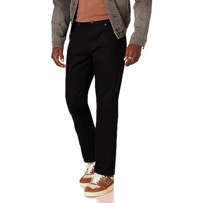 Abbildung von Amazon Essentials Herren Slim Fit Jeans, Schwarz, 28W / 30L