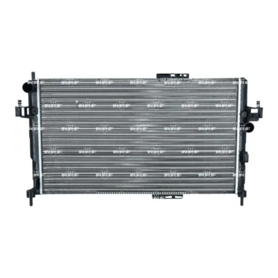 Abbildung von NRF 58282A Kühler, Motorkühlung Aluminium 630 378 34 FULL KIT Kühlrippen mechanisch gefügt OPEL: Corsa C Hatchback