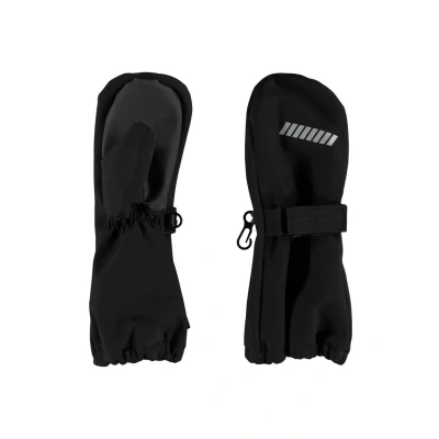 Abbildung von Name it Nmnalfa Mitten Unisex Fäustling für Kinder, Größe: 74 80, Black