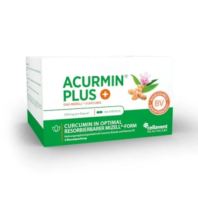 Abbildung von Original Mizell Curcuma Kapseln &gt; 10.000 mg Kurkuma Pulver pro Tag hochdosiert 95% Extrakt höchst bioverfügbar mit Vitamin D3 ohne Piperin Curcumin kleine Soft Gel