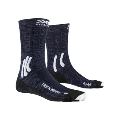Abbildung von X Socks Merino Trek Wandersocke Blau Unisex Grösse 42 44