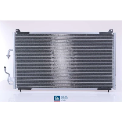 Abbildung von NISSENS 94224 Klimakondensator ohne Trockner Aluminium 690 R 134a
