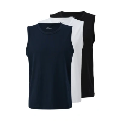Abbildung von s.Oliver 3 PACK Top, Herren, Größe: Large, Mehrfarbig