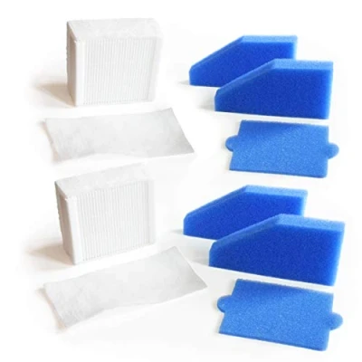 Abbildung von MI:KA:FI 2x Filter Set komplett für Thomas Aqua+ Staubsauger Pet &amp; Family + Allergy Multi Clean X8 Parquet X10 Anti X7 wie Filterset 99