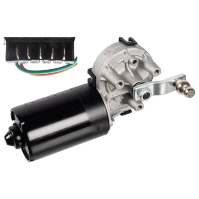 Abbildung von FEBI BILSTEIN 171851 Scheibenwischermotor 12 vorne AUDI: A4 B5 Saloon, Avant