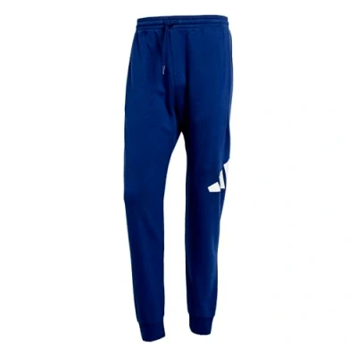 Abbildung von adidas Herren Essentials Big Logo French Terry Pant, Dark Blue/White, L