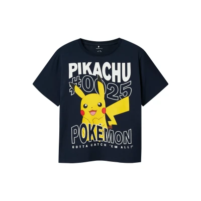 Abbildung von NAME IT Jungen Nkmjamish Pokemon Nreg Ss Top Noos Sky, Navy Blazer, 134 140 EU