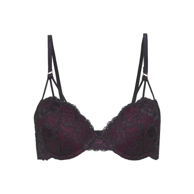 Abbildung von Lascana BRA Pushup BH, Damen, Größe: 75B, Dark lilac