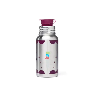 Abbildung von ergobag Trinkflasche Pferdestar Silber