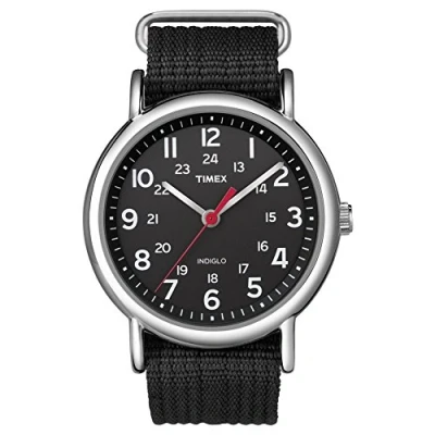 Abbildung von Timex Quarzuhr Unisex Weekender Slip Through 38 mm
