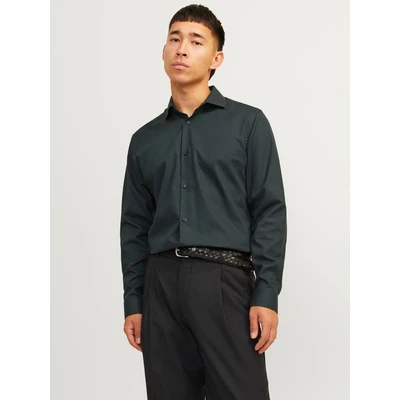 Abbildung von Jack &amp; Jones Premium Jprblaparker NOOS Hemd, Herren, Größe: Small, Darkest spruce