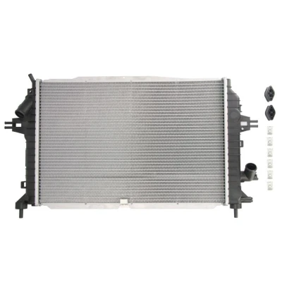 Abbildung von NISSENS 630705 Kühler, Motorkühlung Aluminium 600 399 26 Kühlrippen gelötet OPEL: Zafira B, Astra H Caravan, Hatchback kfzteile, mister auto,