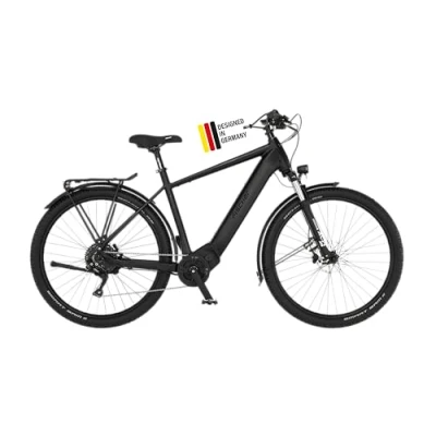 Abbildung von FISCHER Fahrrad E Bike »TERRA 8.0i 55«, 10 Gang, Shimano, Deore, Mittelmotor 250 W, (mit Fahrradschloss), Pedelec, Elektrofahrrad für Damen u. Herren