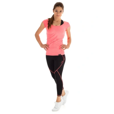 Abbildung von Winshape Tshirt print, Damen, Größe: Small, Neon coral