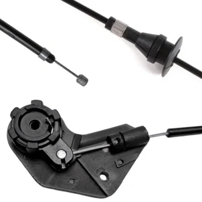 Abbildung von Twowinds Motorhauben Entriegelungskabel 51238176595 Kompatibel mit BMW Serie 5 E39 (1995 2003) Motorhaube Öffnung Auslösekabel