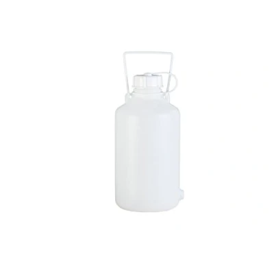 Abbildung von hünersdorff Vorratsbehälter / Ballon Vorratsflasche besonders dickwandig, robust und bruchsicher, chemische Beständigkeit, 5 Liter, Made in Germany
