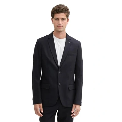 Abbildung von TOM Tailor MIT Stretchanteil Sakko, Herren, Größe: 54, Black