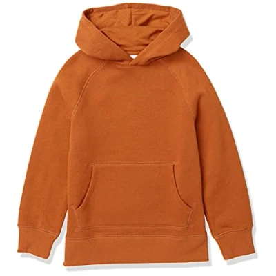 Abbildung von Amazon Essentials Jungen Fleecepullover, Kapuzenpullover und Sweatshirts, Hellbraun, 3 Jahre