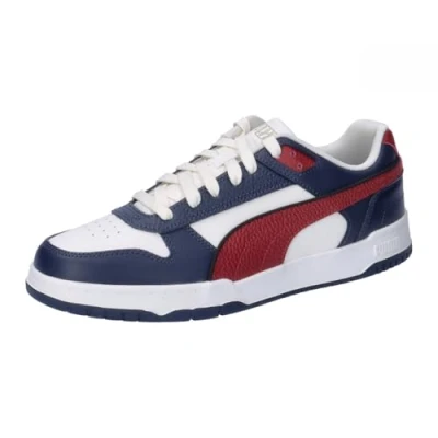 Abbildung von PUMA Unisex RBD Game Low Sneaker, Club Navy Intense Red Warm White, 44.5 EU