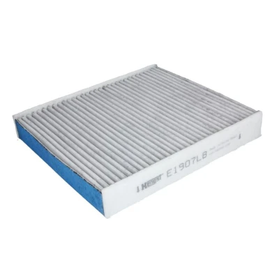 Abbildung von HENGST FILTER E1907LB Innenraumfilter mit antibakterieller Wirkung 240 211 35 FORD: MONDEO 4 Turnier, KUGA 1, Galaxy Mk2 MPV