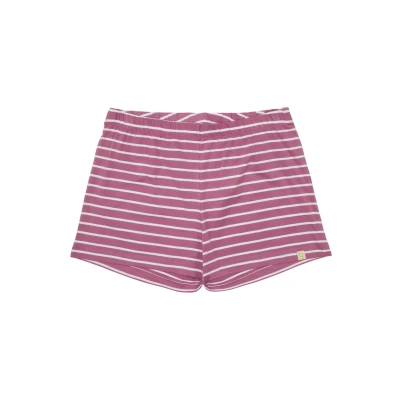 Abbildung von loud + proud Ringel JAMA Nachtwäsche Hose, Damen, Größe: 38, Altrosa