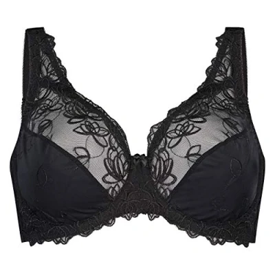 Abbildung von Hunkemöller Damen Unwattierter Bügel BH Diva, Black, 80F